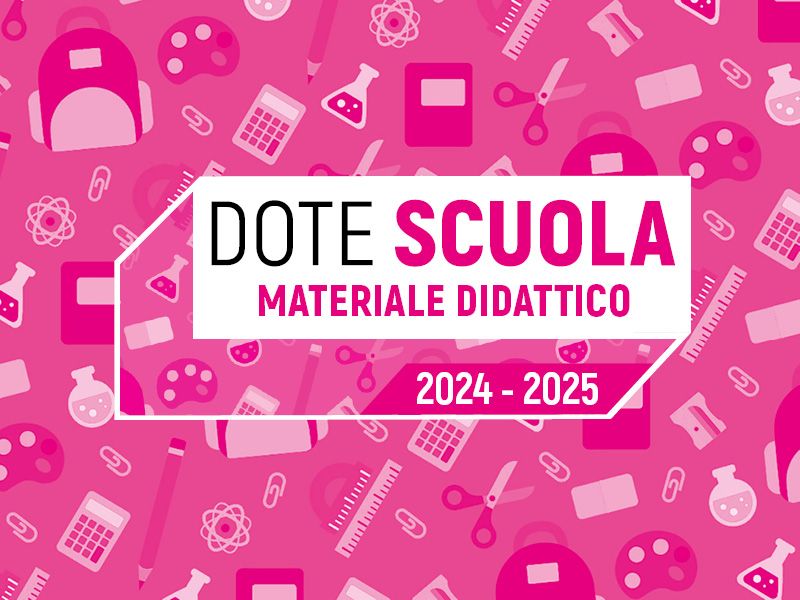 componente Materiale Didattico a.s. 2024/2025 e Borse di studio statali a.s. 2023/2024