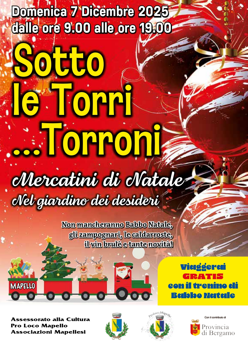 Mercatini natalizi nel centro storico
